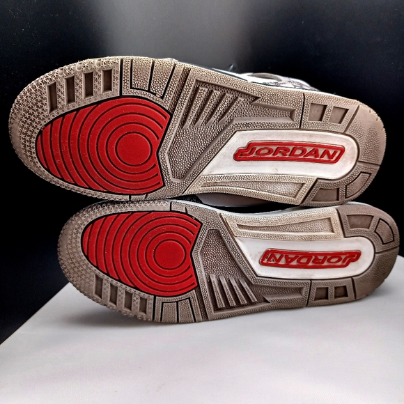 JORDAN  Spizike Lee Brooklyn White Cement  Nice ! 5.5 Youth - Picture 11 of 12